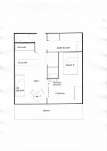 Hotel Carlina La Clusaz - Vendôme Apartment plan