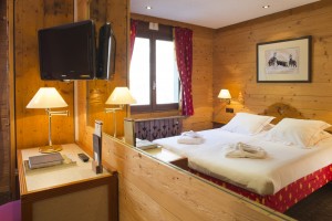 Hotel Carlina La Clusaz - small north facing room