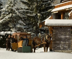 Hotel Carlina La Clusaz - horse-drown carriage